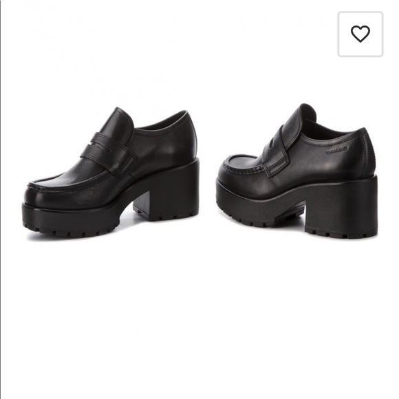 vagabond platform loafers